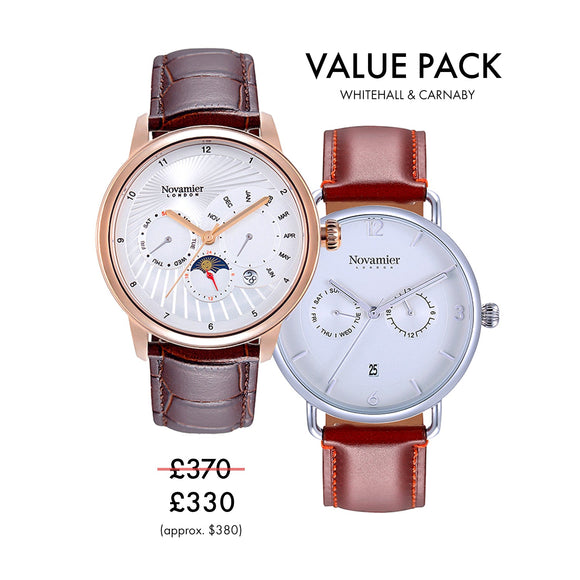 Whitehall + Carnaby Value Pack - Novamier London - Watches - Whitehall + Carnaby Value Pack